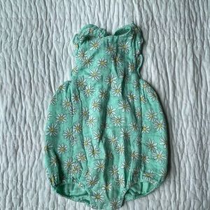 angel dream turquoise bubble romper